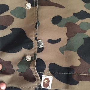 BAPE “CAMO” COACH JACKET